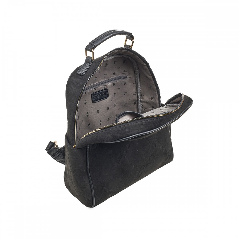 Backpack Γυναικείο Σακίδιο Πλάτης Σουέντ Verde -Μαύρο- 16-7476 Backpack Γυναικείο Σακίδιο Πλάτης Σουέντ Verde -Μαύρο- 16-7476