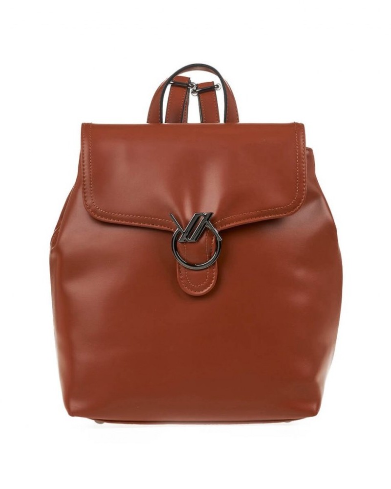 Backpack Γυναικείο Σακίδιο Πλάτης Verde -Καφέ- 16-7507