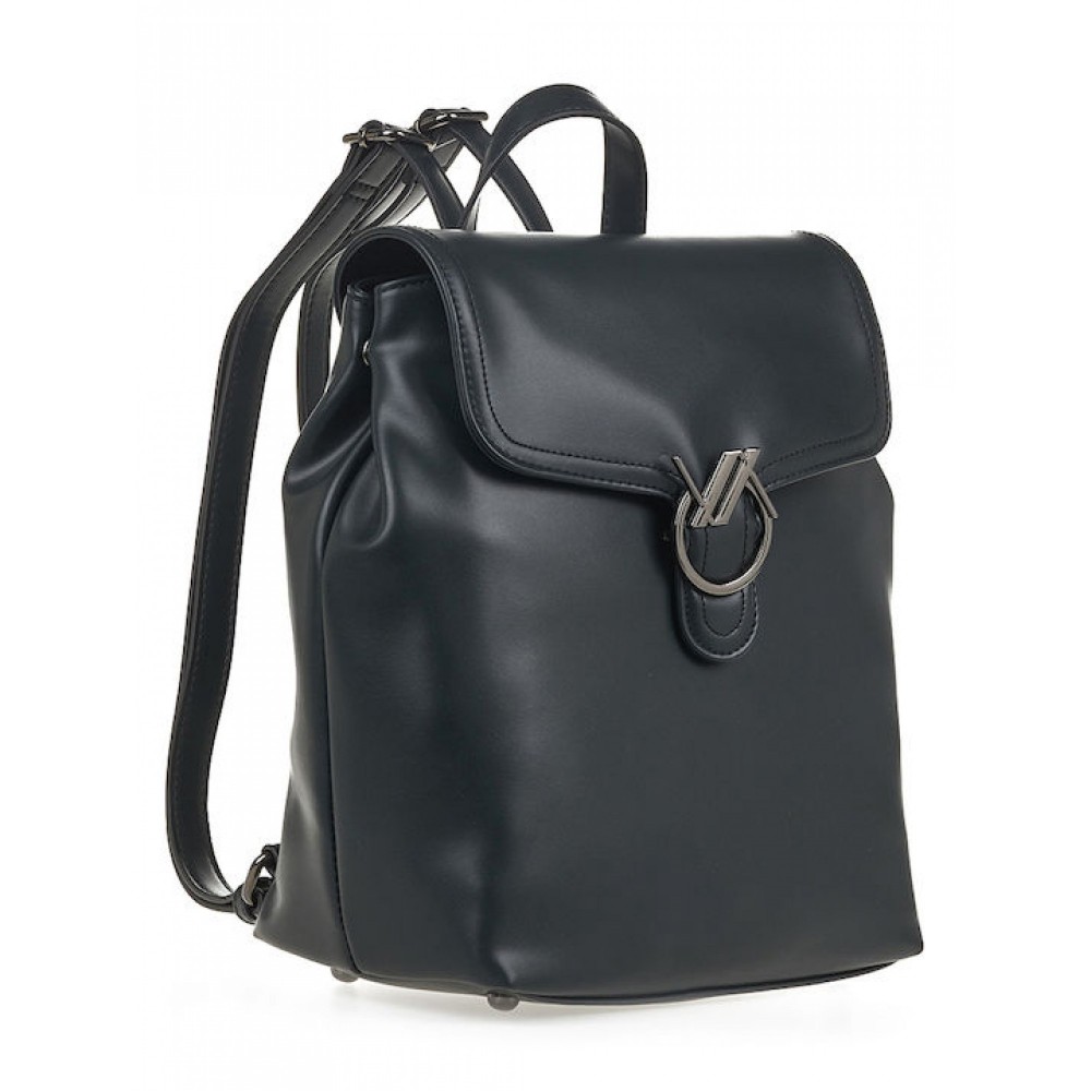 Γυναικείο Σακίδιο Πλάτης Verde -Μαύρο- 16-7507 Γυναικείο Σακίδιο Πλάτης Verde -Μαύρο- 16-7507