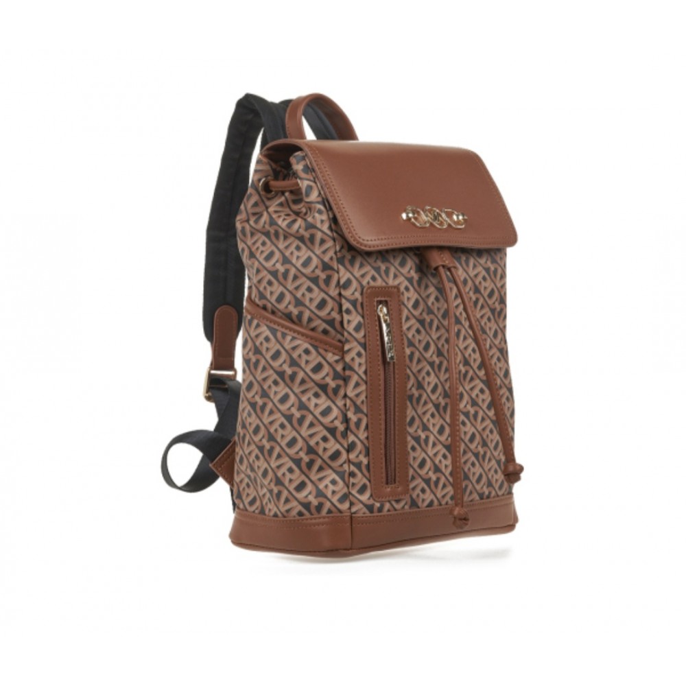 Γυναικείο Σακίδιο Πλάτης με All-Over Print Verde -Καφέ- 16-7586 Γυναικείο Σακίδιο Πλάτης με All-Over Print Verde -Καφέ- 16-7586