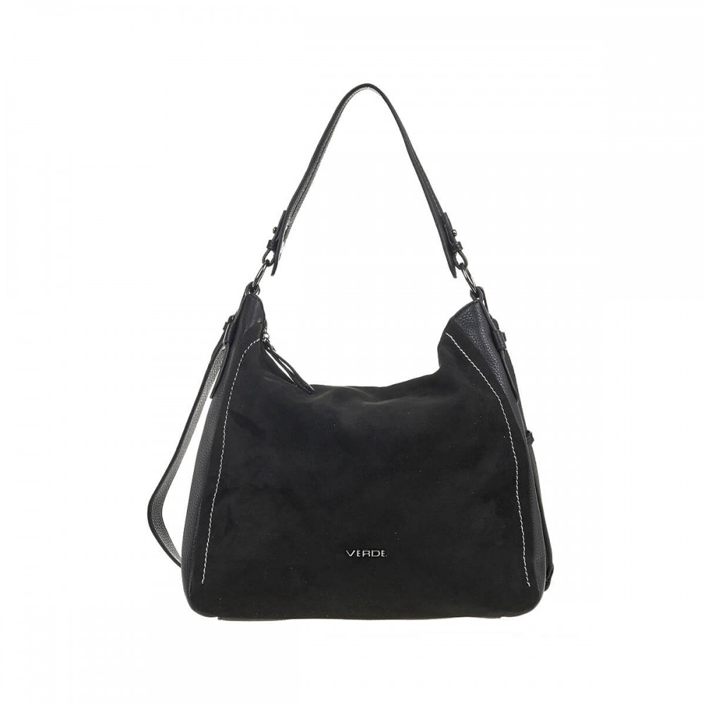 Γυναικεία Τσάντα Ώμου-Χιαστί Verde -Μαύρο-  Γυναικεία Τσάντα Ώμου-Χιαστί Verde -Μαύρο-