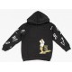 Εφηβικό Σετ Φούτερ Φόρμας  Με Κουκούλα Enjoy Hoodies Cargo Αγόρι (6-16Ε) -Μαύρο- 162324