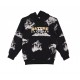 Εφηβικό Σετ Φούτερ Φόρμας Με Κουκούλα Nature Hoodies Αγόρι (6-16) -Μαύρο- 164224