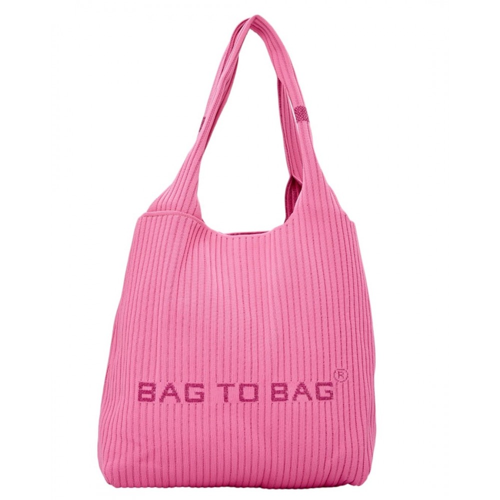 Γυναικεία Τσάντα Υφασμάτινη Χειρός Ή Ώμου BagtoBag -Φούξ- 22420