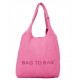 Γυναικεία Τσάντα Υφασμάτινη Χειρός Ή Ώμου BagtoBag -Φούξ- 22420