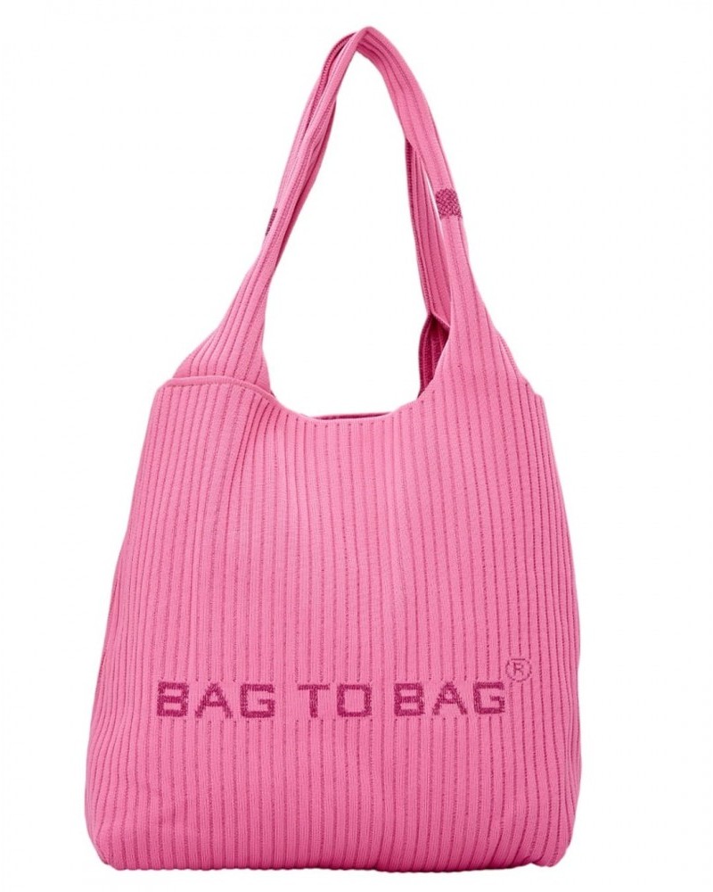 Γυναικεία Τσάντα Υφασμάτινη Χειρός Ή Ώμου BagtoBag -Φούξ- 22420