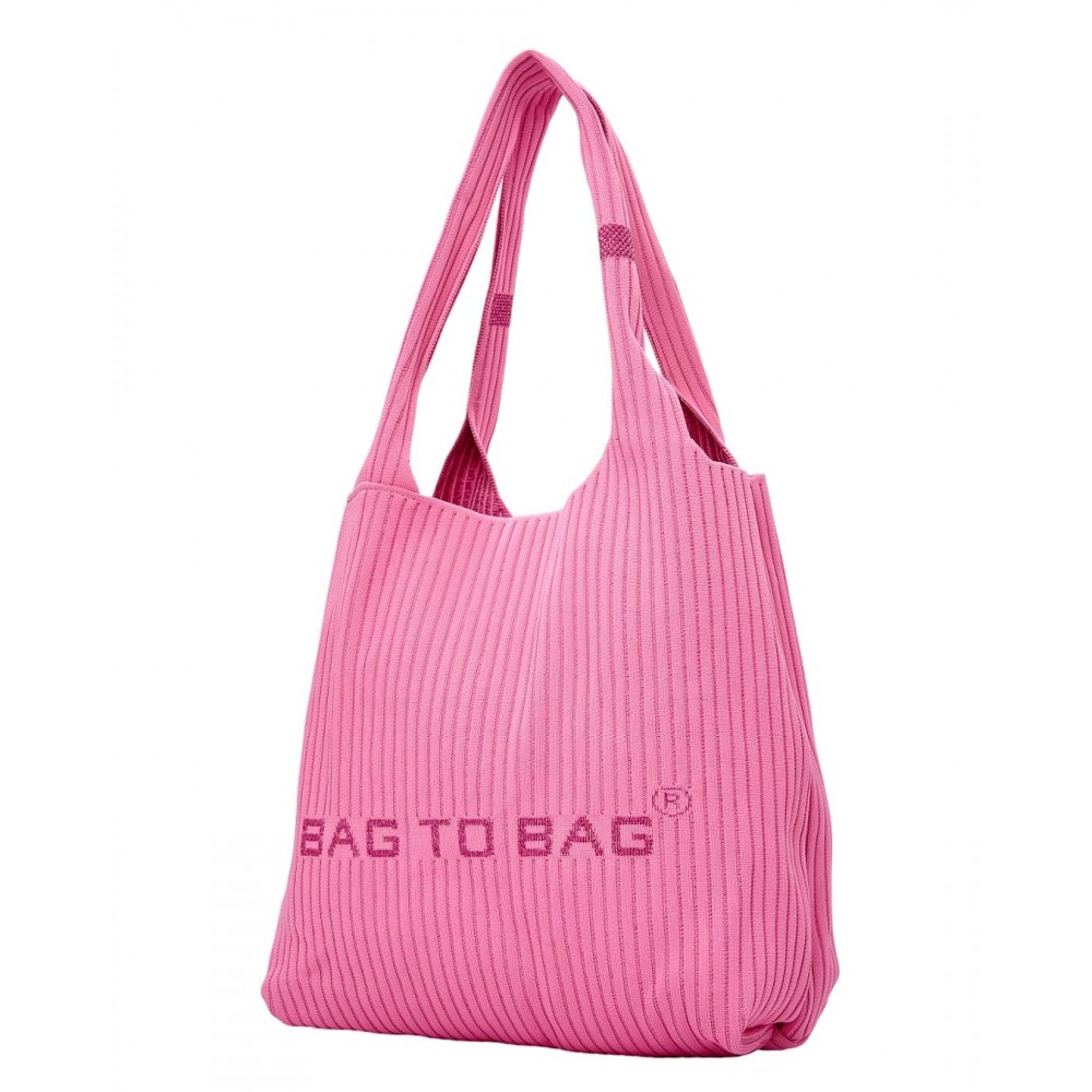 Γυναικεία Τσάντα Υφασμάτινη Χειρός Ή Ώμου BagtoBag -Φούξ- 22420 Γυναικεία Τσάντα Υφασμάτινη Χειρός Ή Ώμου BagtoBag -Φούξ- 22420