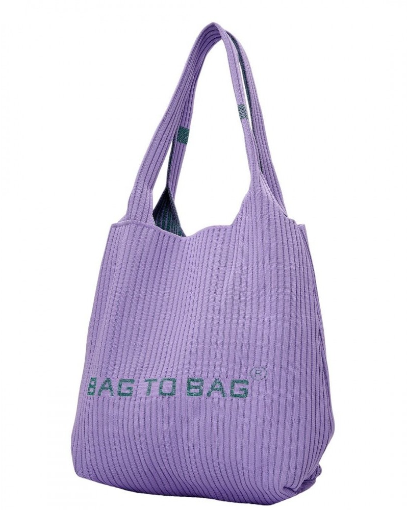 Γυναικεία Τσάντα Υφασμάτινη Χειρός Ή Ώμου BagtoBag -Μωβ- 22420