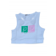 Σετ Top Crop Μπλούζα Τένις Και Shorts Κορίτσι (6-16Ε) -Πράσινο- 22424