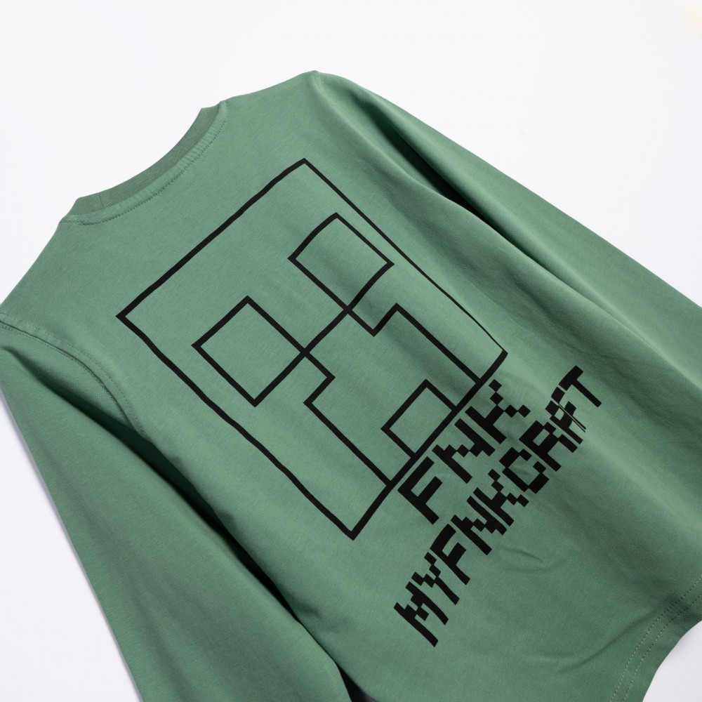 Εφηβική Μπλούζα με Τύπωμα Myfnkcraft Αγόρι (6-16) -Beep Grass/Πράσινο- 226-106112-1 Εφηβική Μπλούζα με Τύπωμα Myfnkcraft Αγόρι (6-16) -Beep Grass/Πράσινο- 226-106112-1