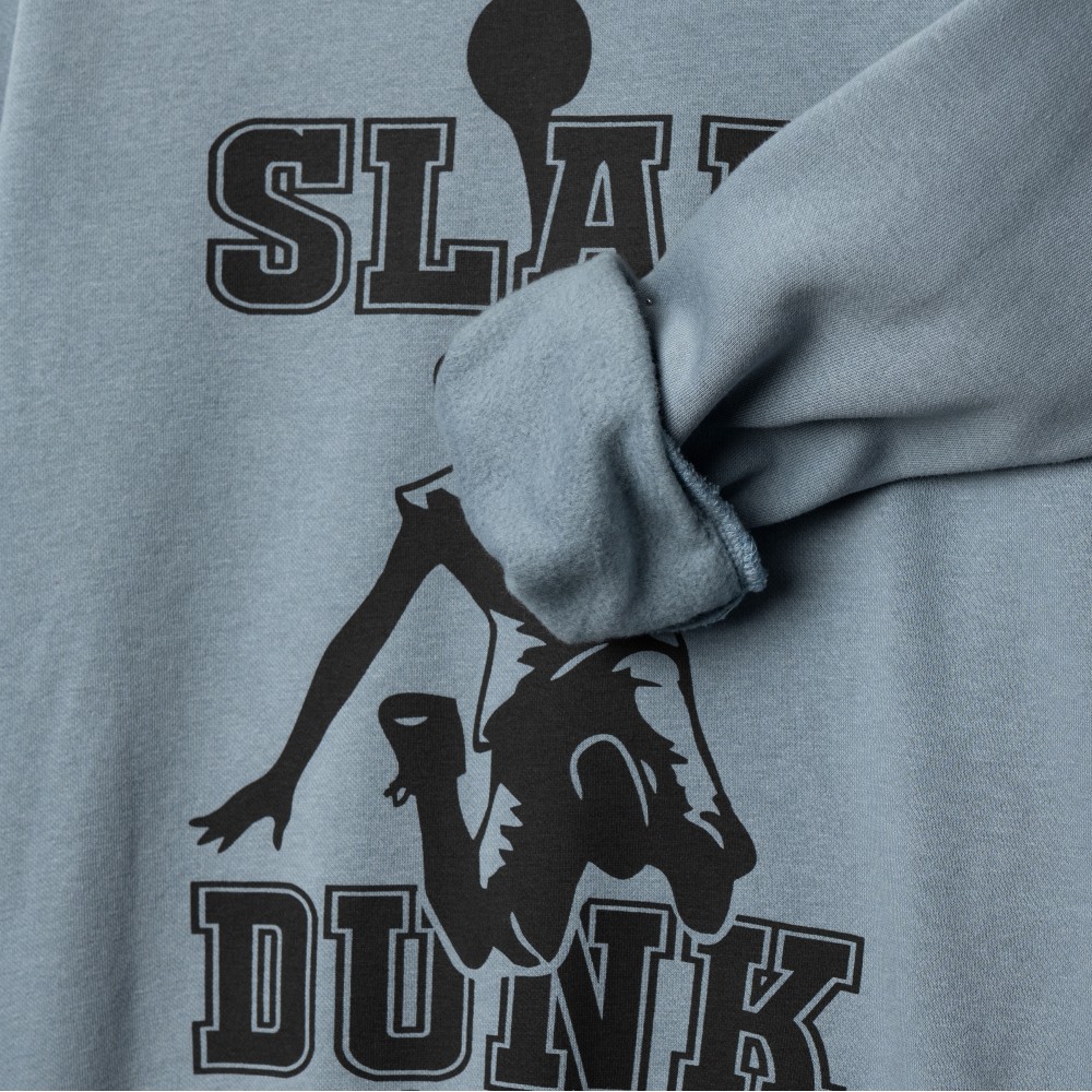Εφηβικό Σετ Φούτερ Φόρμα Με Τύπωμα Slam Dunk Αγόρι (6-16) -Cloud/Ραφ- 