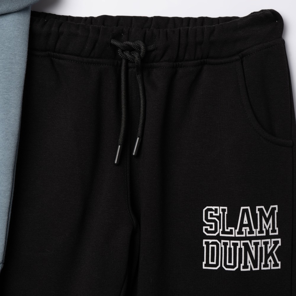 Εφηβικό Σετ Φούτερ Φόρμα Με Τύπωμα Slam Dunk Αγόρι (6-16) -Cloud/Ραφ- 227-117136-1