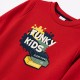 Παιδικό Σετ Φούτερ Φόρμας Με Τύπωμα Funky Kids Αγόρι (2-6) -Κόκκινο- 227-317135-1