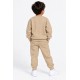 Παιδικό Σετ Φόρμα με Ανάγλυφο Tracksuit για Αγόρι (2-6) -Μπεζ- 227-317155-1