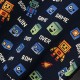 Παιδική Μπλούζα Φούτερ Με Allover Τύπωμα Gamer για Αγόρι (2-6) -Μπλε- 227-392106-1
