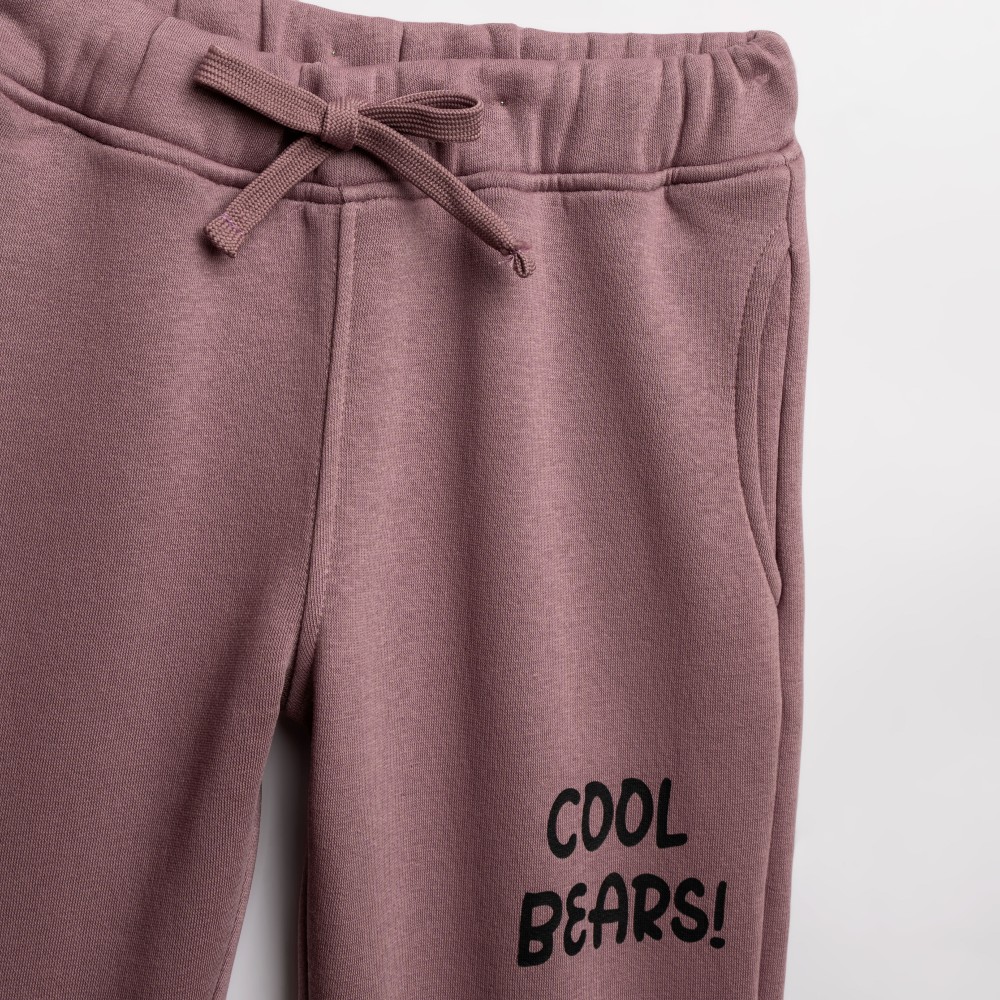 Εφηβικό Σετ Φούτερ Φόρμα με Τύπωμα Cool Bears Κορίτσι (6-16) -Ροζ- 227-517132-1