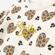 Παιδικό Σετ Κολάν Φούτερ Με Τύπωμα Animal Print Καρδούλες για Κορίτσι (2-6) -Εκρού- 227-739102-1