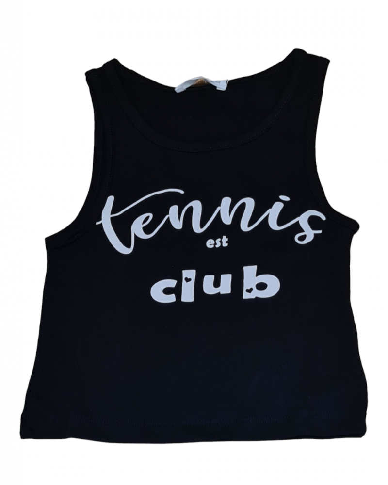 Σετ Μπλούζα Tennis est Club Και Shorts Φούστα Κορίτσι (6-16Ε) -Μαύρο- 22924