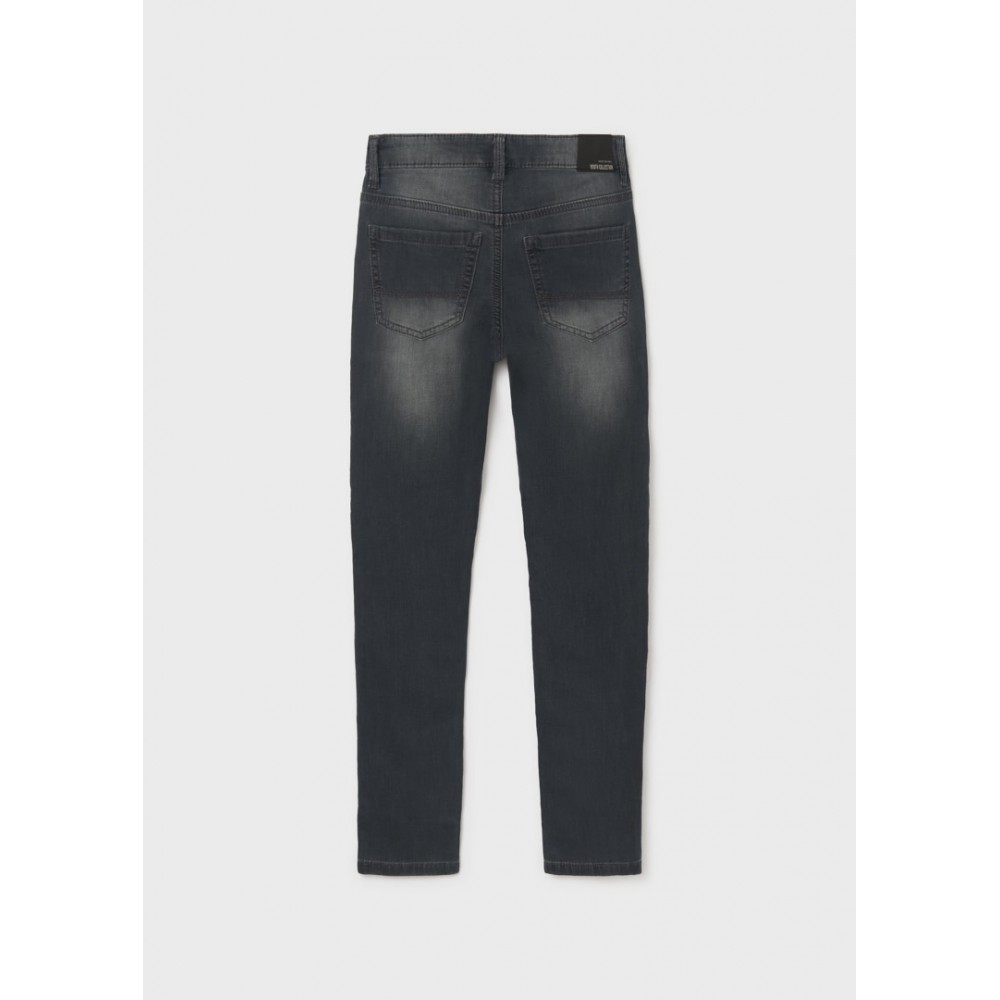 Εφηβικό Jean Παντελόνι Slim Fit Αγόρι –Γκρι Σκούρο– 23-06594-071 Εφηβικό Jean Παντελόνι Slim Fit Αγόρι –Γκρι Σκούρο– 23-06594-071