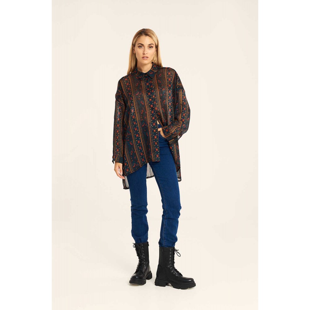 Παντελόνι Τζιν Ψηλόμεσο SKinny Denim -Μπλε- 23-24-205A Παντελόνι Τζιν Ψηλόμεσο SKinny Denim -Μπλε- 23-24-205A