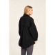 Jacket Καπιτονέ με Κουμπιά -Μαύρο- 23-24-603
