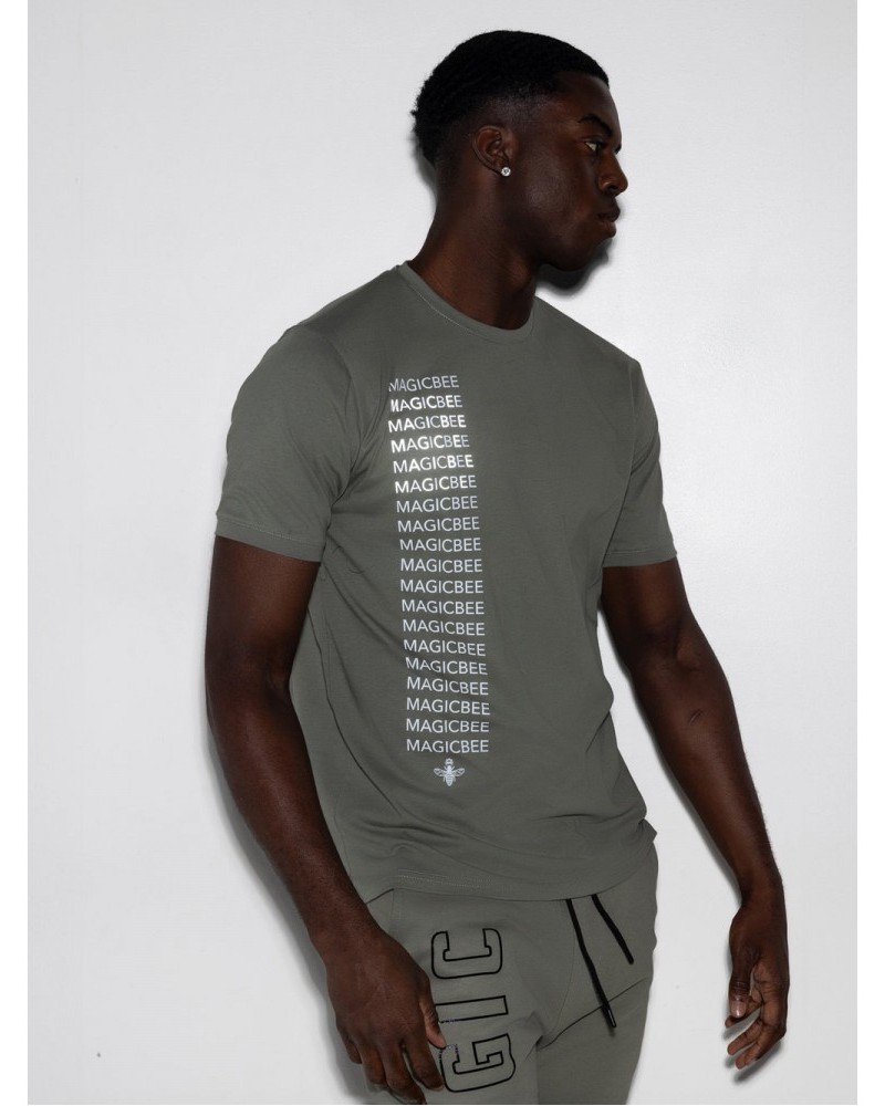 Μπλούζα T-Shirt Reflective Detail Logo Tee Magic Dee - Vetiver (Limited Edition) - 2408