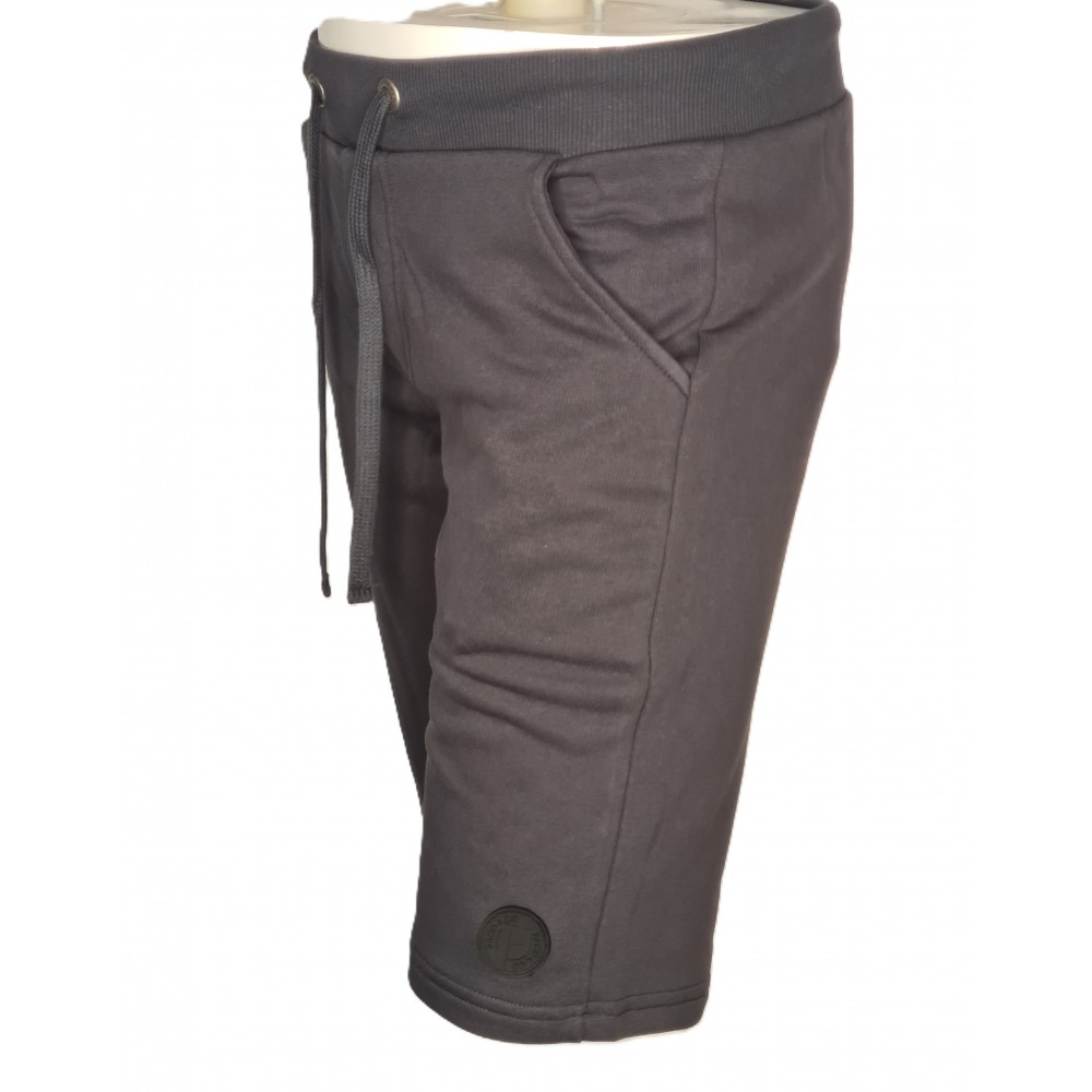 Ανδρική Βερμούδα Basic Authentic Shorts Paco & Co -Ανθρακί- 2431860
