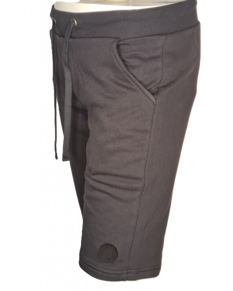 Ανδρική Βερμούδα Basic Authentic Shorts Paco & Co -Ανθρακί- 2431860