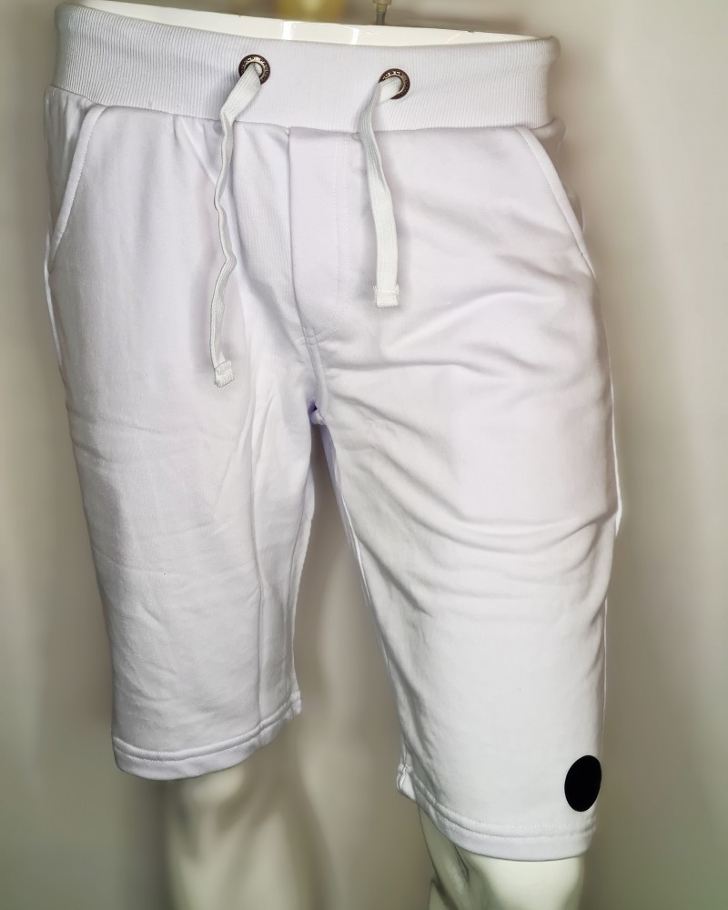 Ανδρική Βερμούδα Basic Authentic Shorts Paco & Co -Λευκό- 2431860