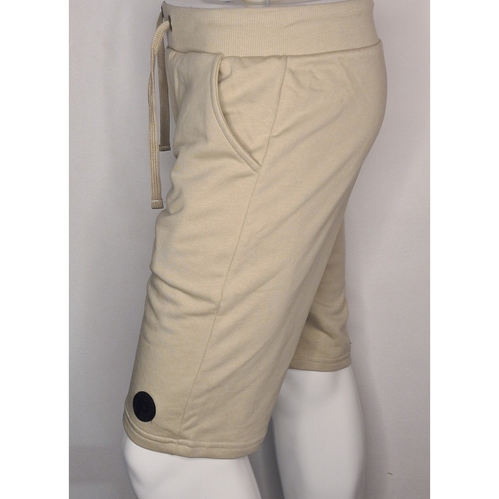 Ανδρική Βερμούδα Basic Authentic Shorts Paco & Co -Μπεζ- 2431860