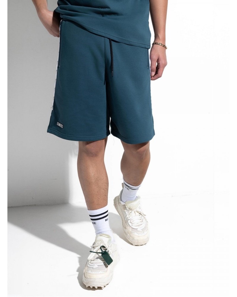 Βερμούδα Tape Logo Shorts Magicbee -Petrol/Πετρόλ- 2453 