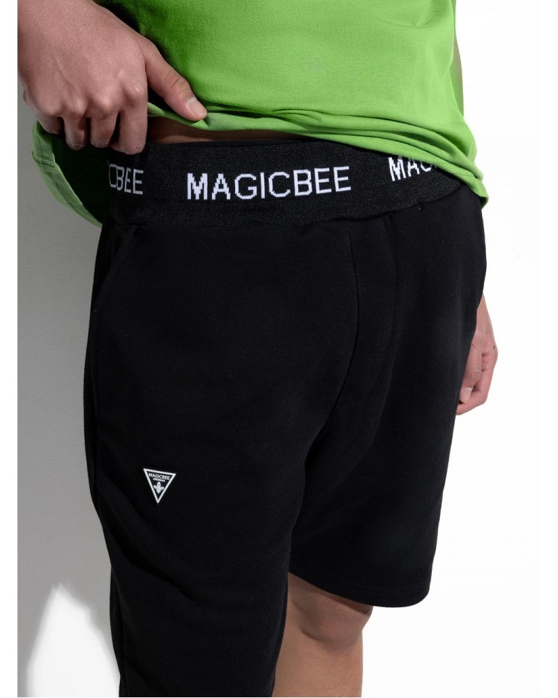 Βερμούδα Shorts Rib Logo Magicbee -Μαύρο/Black- 2455