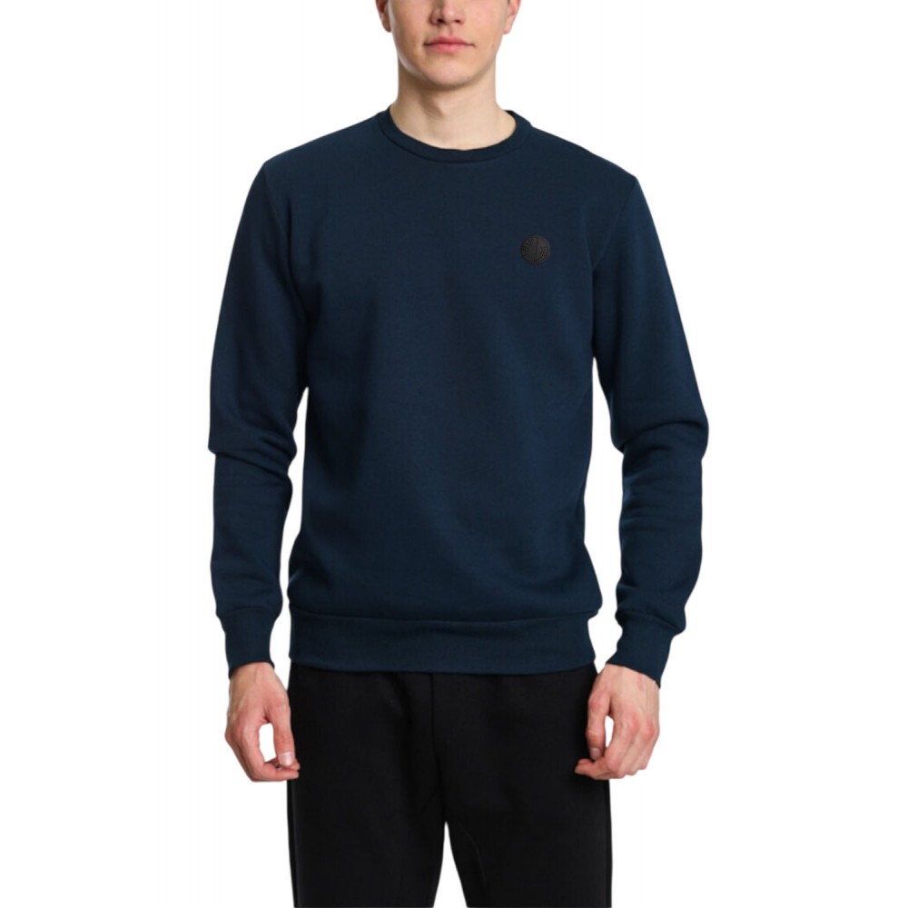 Ανδρική Μπλούζα Φούτερ Με Logo Paco & Co –Μπλε/Navy- 