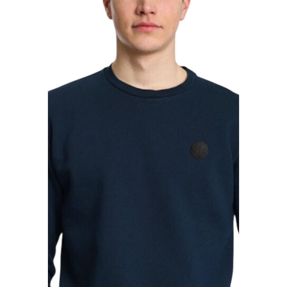Ανδρική Μπλούζα Φούτερ Με Logo Paco & Co –Μπλε/Navy- 2481050