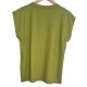 Μπλούζα T-Shirt με Πέρλες στους Ώμους -Lime- 25191 Μπλούζα T-Shirt με Πέρλες στους Ώμους -Lime- 25191