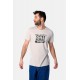 Ανδρική Μακό Μπλούζα T-Shirt Industru -Μπεζ- 2531018