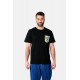 Ανδρική Μακό Μπλούζα T-Shirt Pocket Frenzy -Μαύρο- 2531023