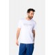 Ανδρική Μακό Μπλούζα T-Shirt Unlimited Paco -Λευκό- 2531036