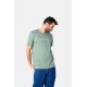 Ανδρική Μακό Μπλούζα T-Shirt Unlimited Paco -Μέντα- 2531036