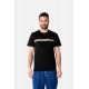 Ανδρική Μακό Μπλούζα T-Shirt Lines -Μαύρο- 2531038