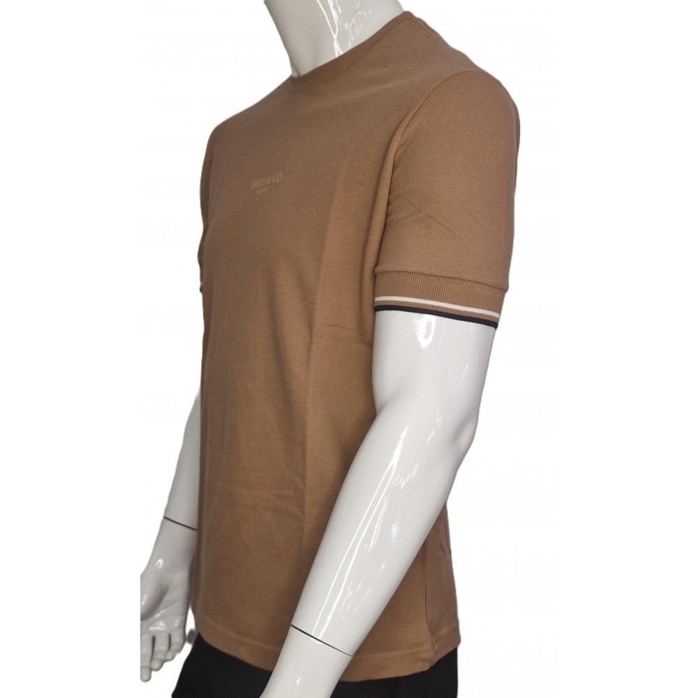Ανδρική Πικέ Μπλούζα T-Shirt College Stripes -Ταμπά- 2531093