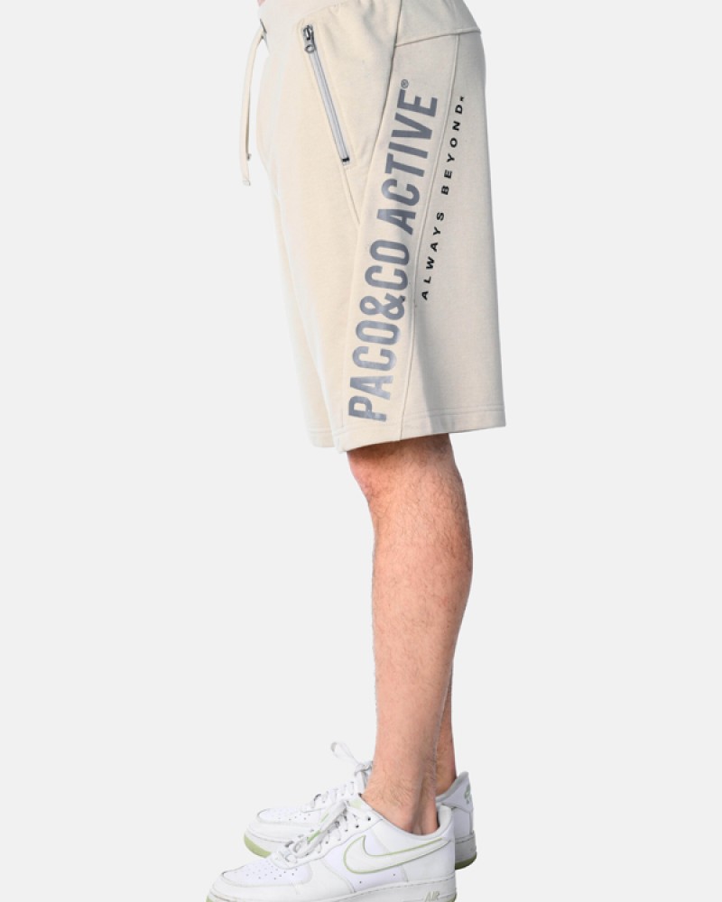 Ανδρική Βερμούδα Arrows με Zip Pocket Authentic Shorts -Μπεζ- 2531402