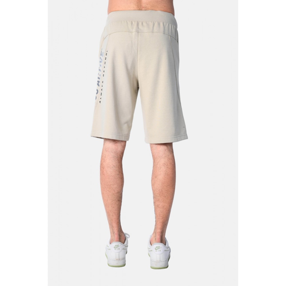 Ανδρική Βερμούδα Arrows με Zip Pocket Authentic Shorts -Μπεζ- 2531402