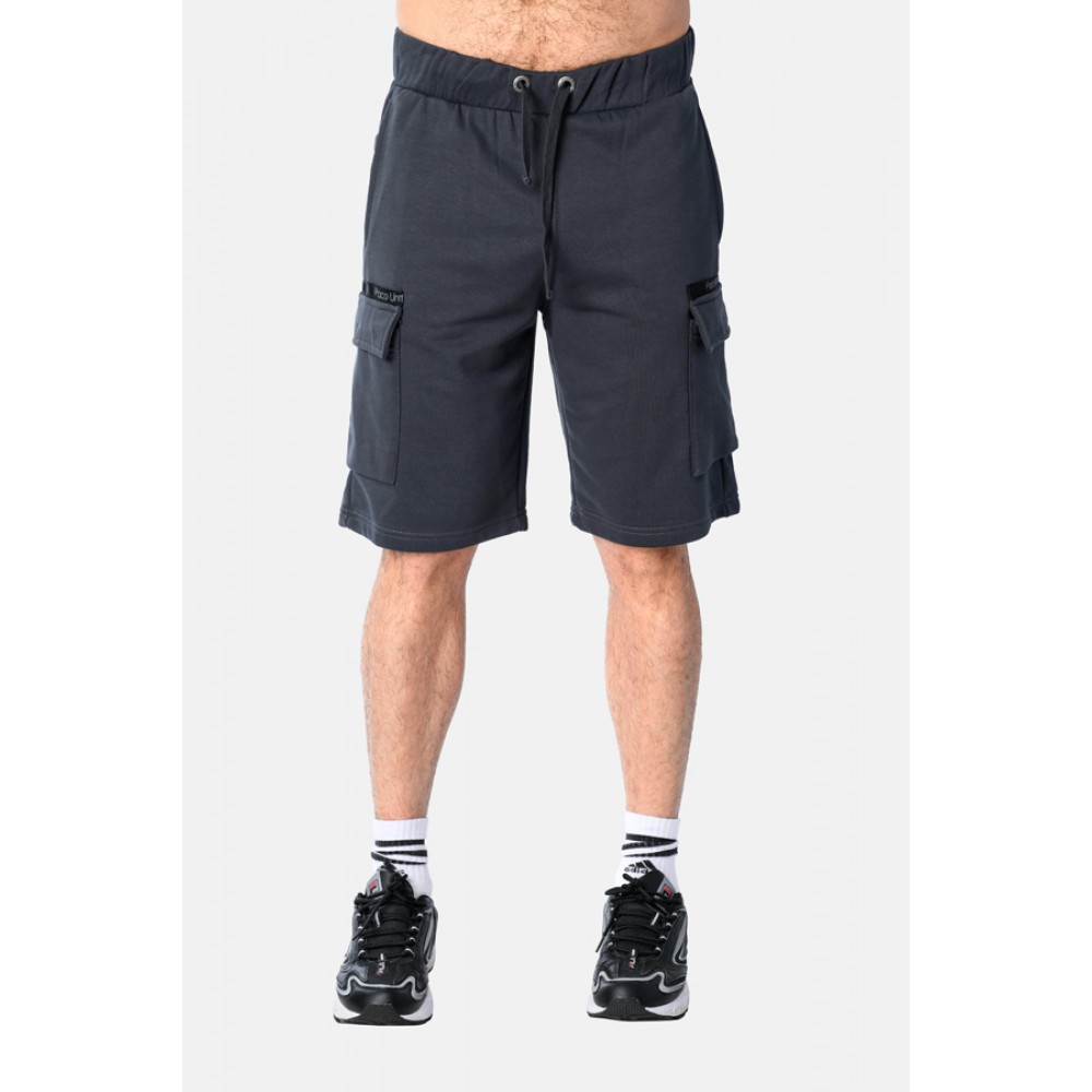 Ανδρική Βερμούδα Cargo Pocket Lines Authentic Shorts -Ανθρακί- 2531403