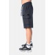 Ανδρική Βερμούδα Cargo Pocket Lines Authentic Shorts -Ανθρακί- 2531403