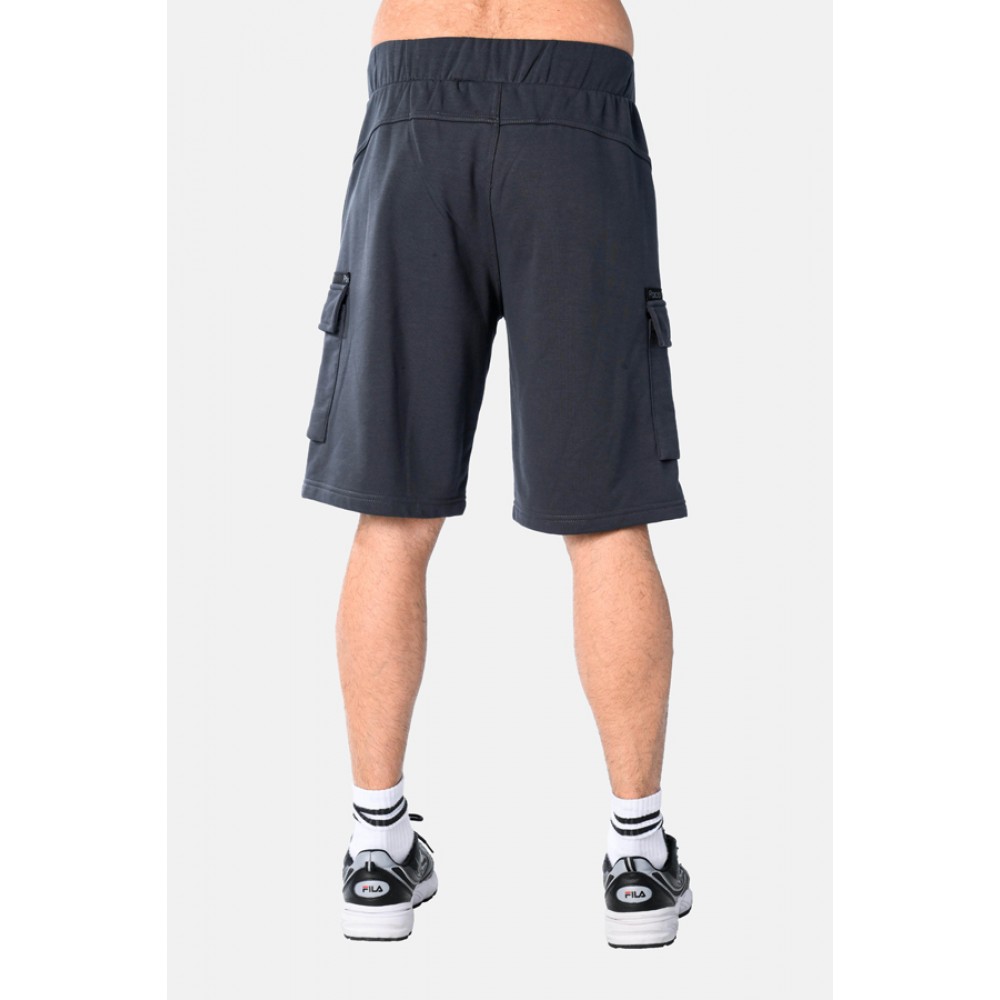 Ανδρική Βερμούδα Cargo Pocket Lines Authentic Shorts -Ανθρακί- 2531403