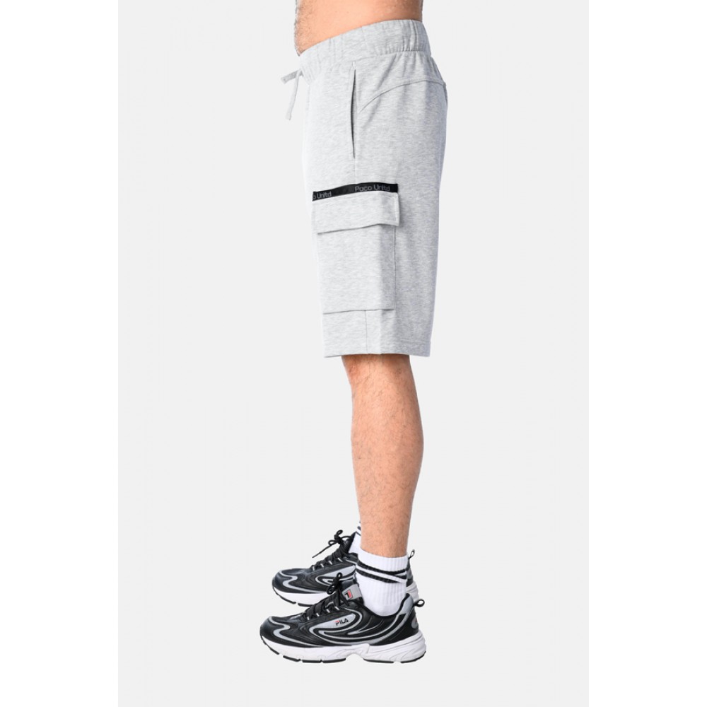 Ανδρική Βερμούδα Cargo Pocket Lines Authentic Shorts -Γκρι- 2531403