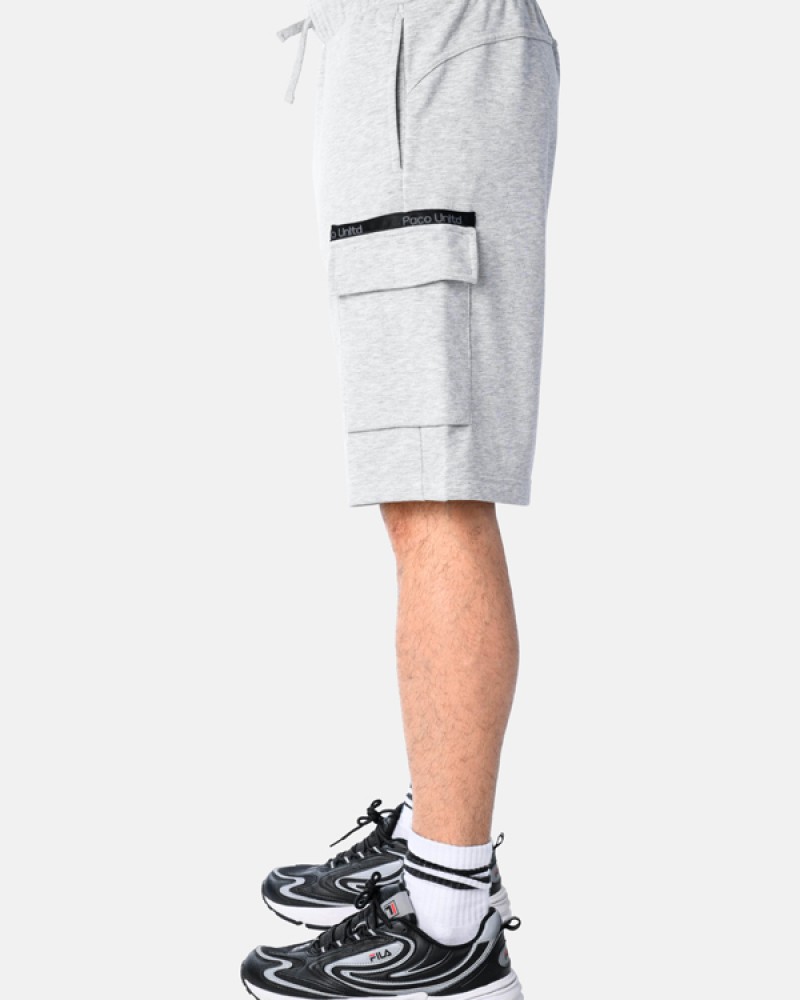 Ανδρική Βερμούδα Cargo Pocket Lines Authentic Shorts -Γκρι- 2531403