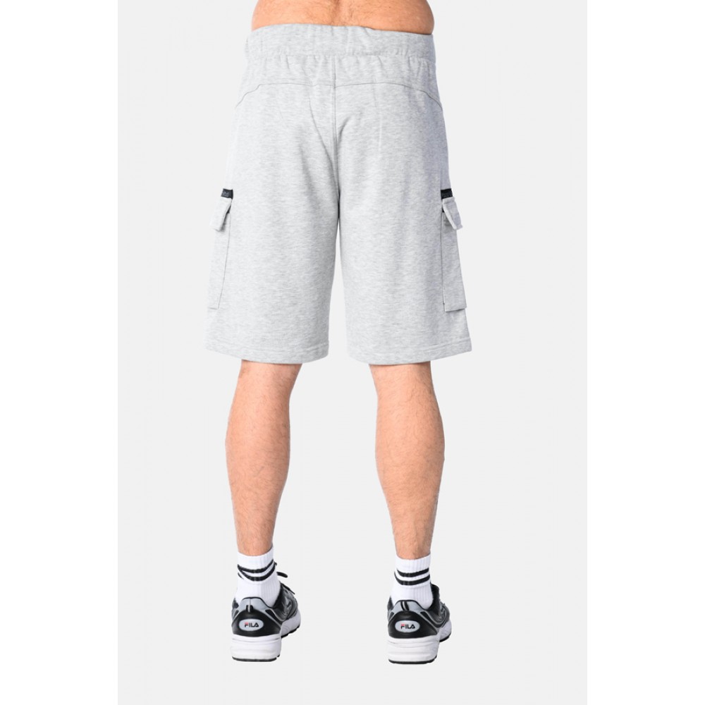 Ανδρική Βερμούδα Cargo Pocket Lines Authentic Shorts -Γκρι- 2531403