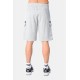 Ανδρική Βερμούδα Cargo Pocket Lines Authentic Shorts -Γκρι- 2531403